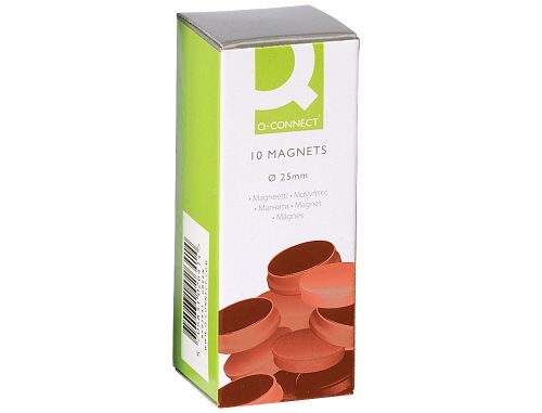 Iman de sinalizacao q-connect 2cm vermelho , Q-connect , 36225 , 5705831026360